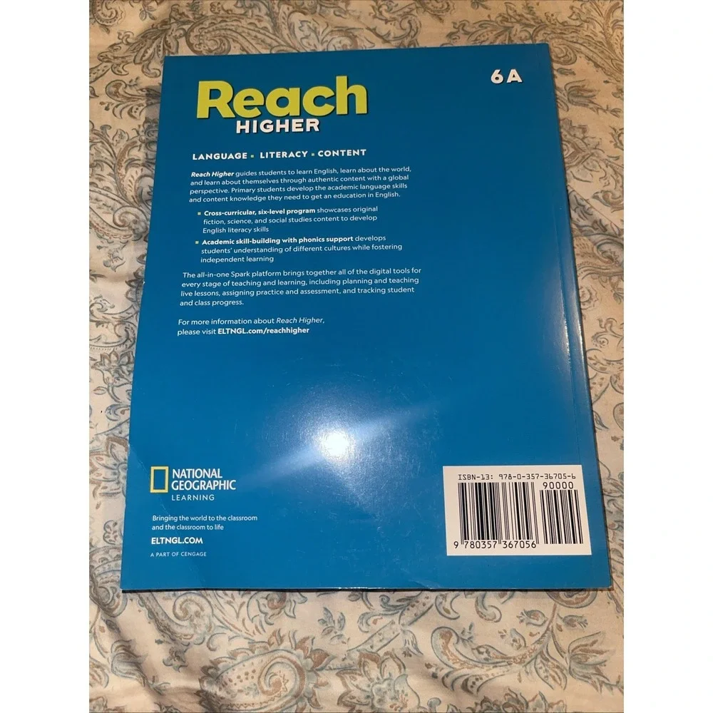Reach Higher Student's Book 6A - Language, Literacy, Content‎